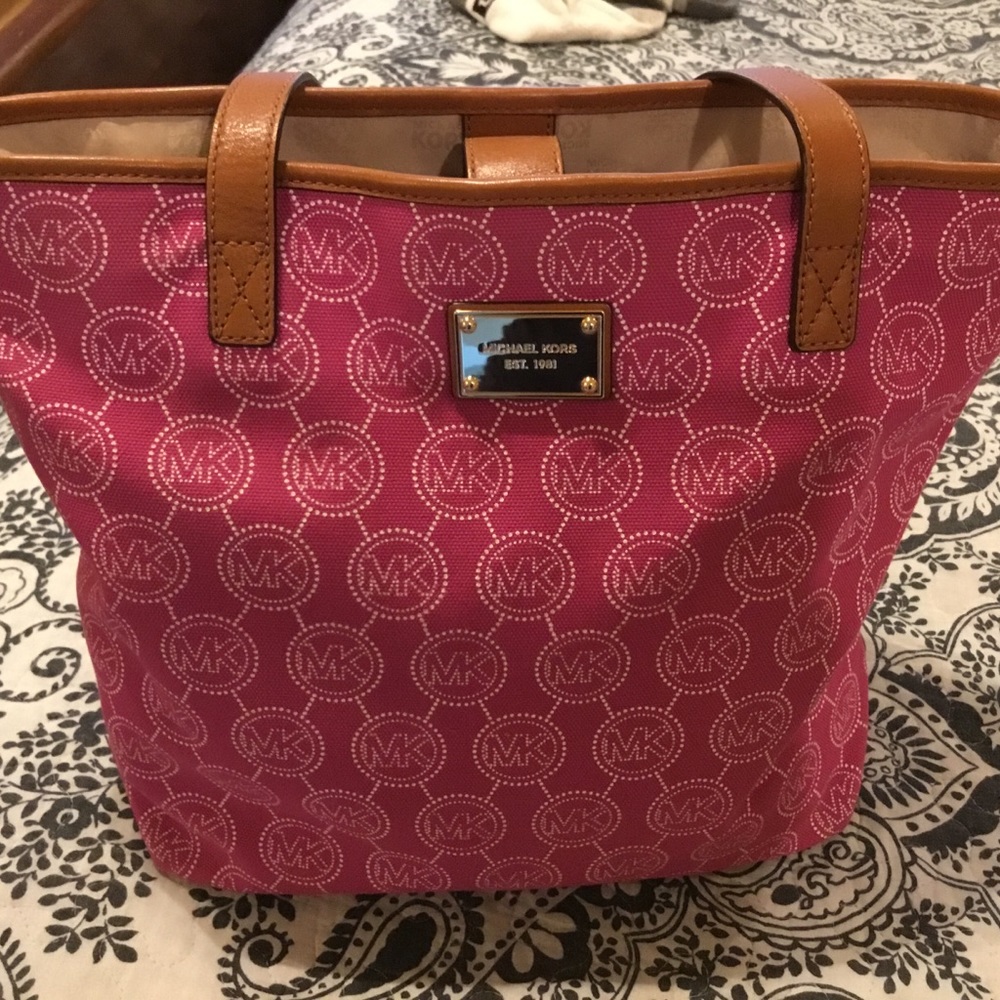 Michael Kors Pink Tote